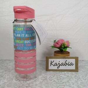 MOLLY & REX Tritan Water Bottle With Sport Grip NWT